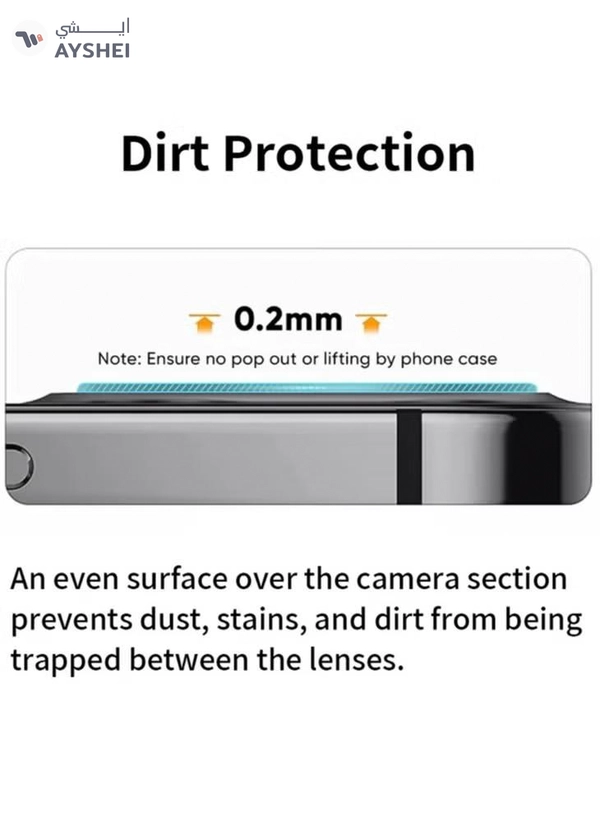 Generic Birf iPhone 16 series GreenGuard Camera Lens Protector
