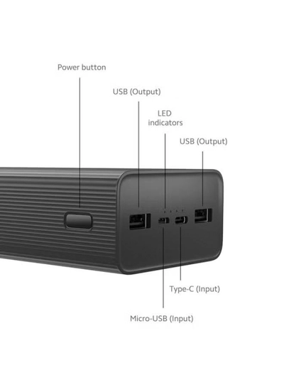 Xiaomi Power Bank Boost Pro 18W Black-2