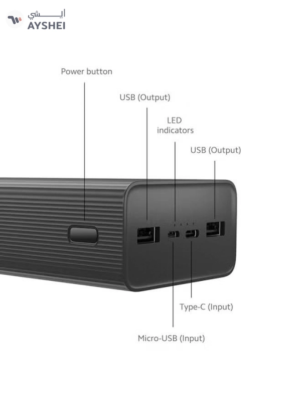Xiaomi Power Bank Boost Pro 18W Black