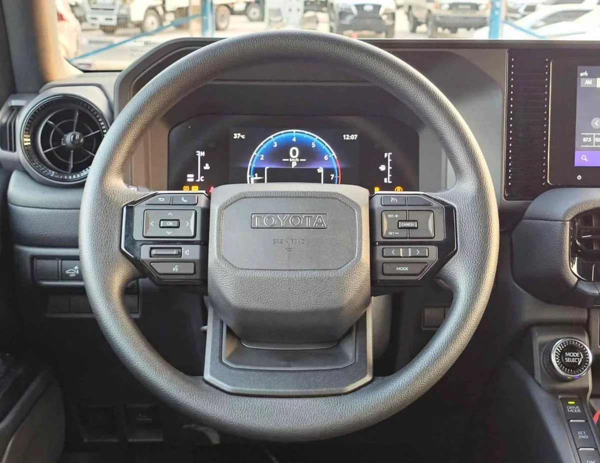 Toyota Prado TURBO ALL ROUNDER || 2.4L PETROL V4 | SUNROOF | DIFF-LOCK | RR CAMERA | ALLOY WHEELS | SQUARE LIGHTS-19-0
