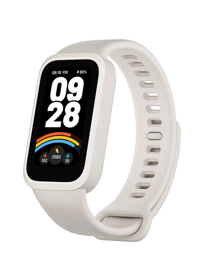 Xiaomi Smart Band 9 Active | Fitness Tracker with AMOLED Display & Health Monitoring Beige White-0