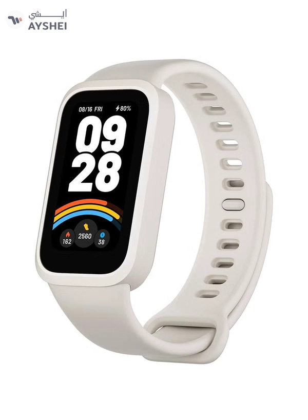 Xiaomi Smart Band 9 Active | Fitness Tracker with AMOLED Display & Health Monitoring Beige White