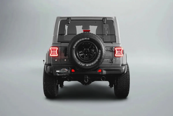 2,970 AED / 60 Months / 0% DP | 2019 Jeep Wrangler Unlimited Sahara / Jeep Warranty