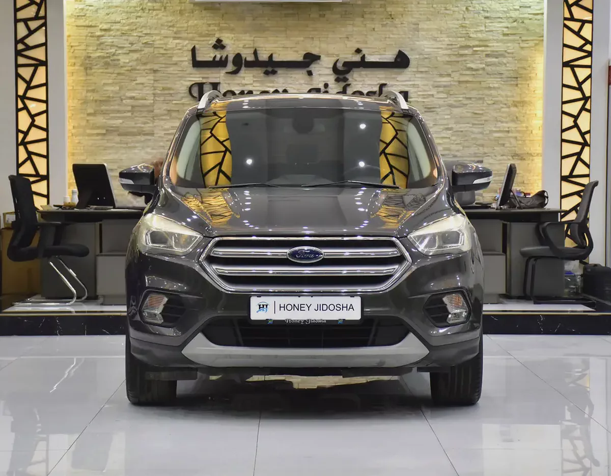 AED 555 EMi at 0% DP | Ford Escape Titanium AWD ( 2019 Model ) in Grey Color GCC Specs