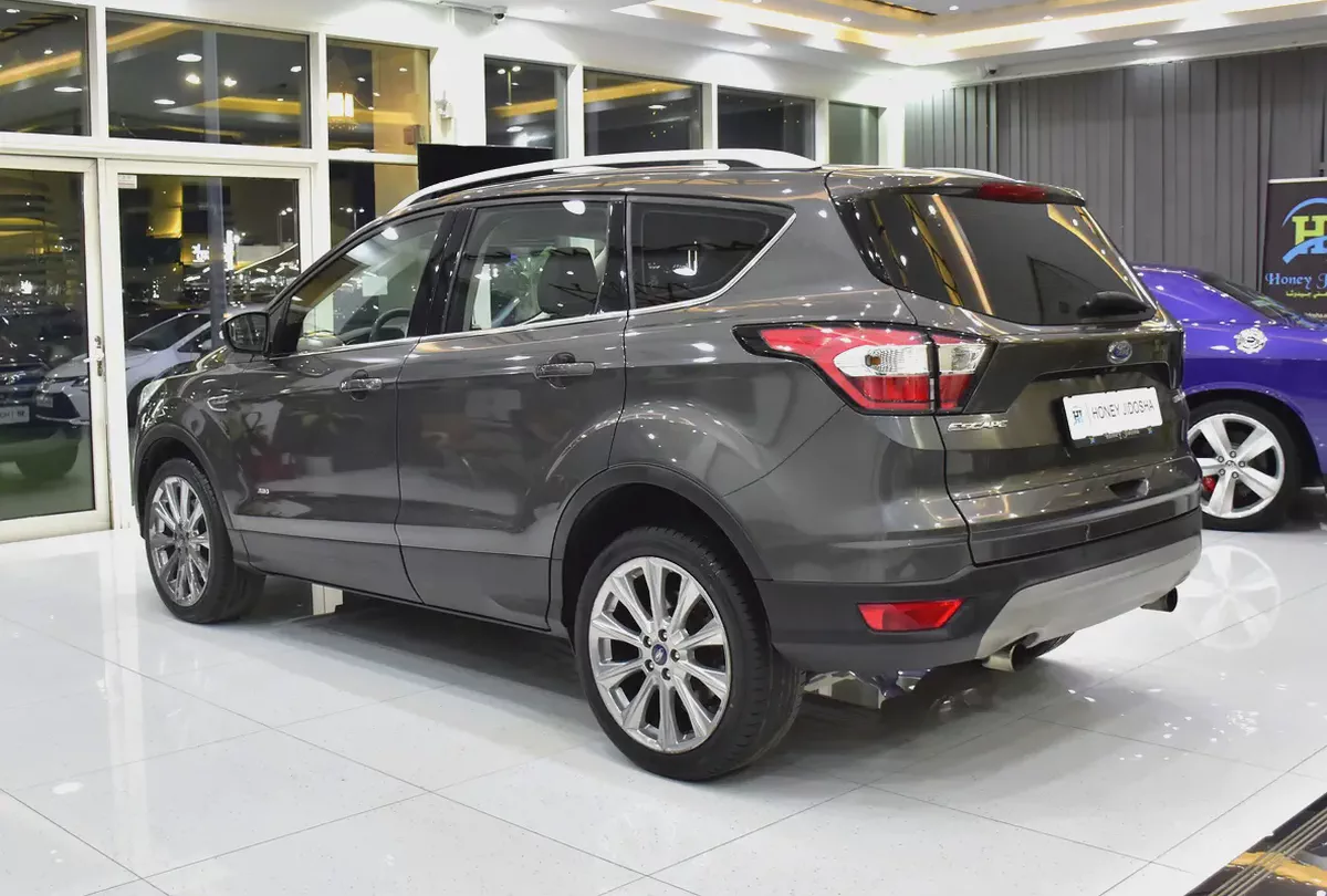 AED 555 EMi at 0% DP | Ford Escape Titanium AWD ( 2019 Model ) in Grey Color GCC Specs-6-6