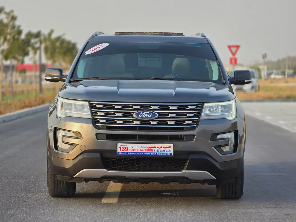 Ford Explorer Limited 2017 | GCC Specs | Low Mileage