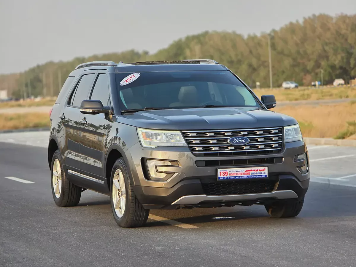 Ford Explorer Limited 2017 | GCC Specs | Low Mileage-4-4