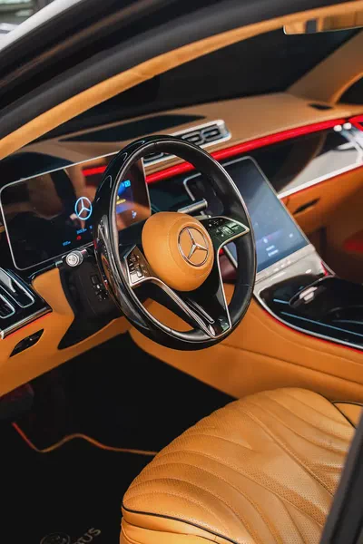AED 4527 PM | MERCEDES S580 2021 | BRABUS KIT | WELL MAINTAINED | 1 YEAR WARRANTY-7