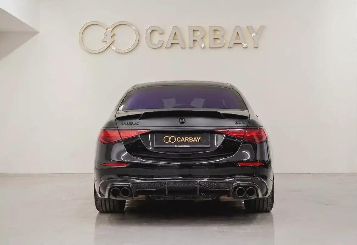 AED 4527 PM | MERCEDES S580 2021 | BRABUS KIT | WELL MAINTAINED | 1 YEAR WARRANTY-3-3