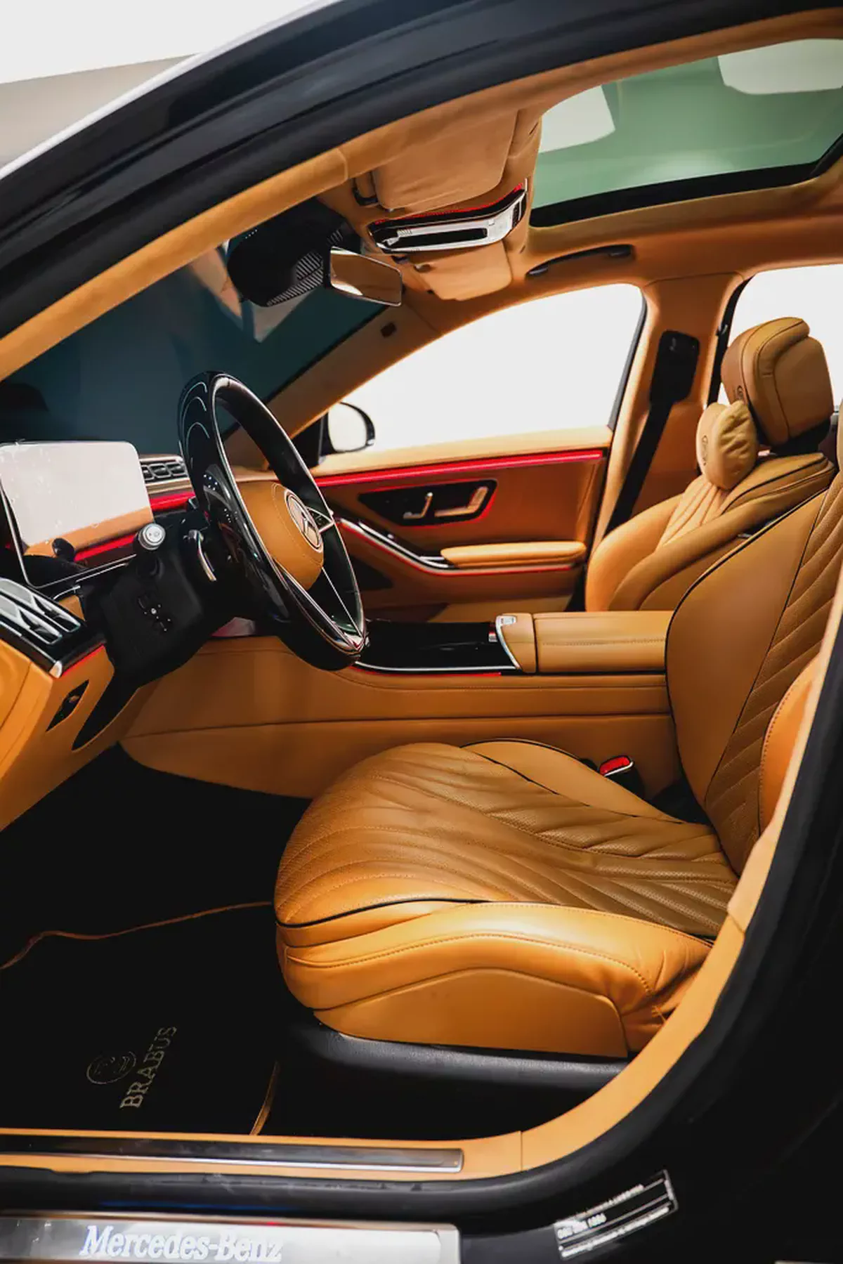 AED 4527 PM | MERCEDES S580 2021 | BRABUS KIT | WELL MAINTAINED | 1 YEAR WARRANTY-6-6