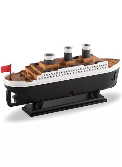 Titanic Ship Humidifier & Aromatherapy Diffuser, Ultrasonic Cool Mist Diffuser with Remote Control, Multi-Color LED Lights, Dual Mist Modes, Elegant Black Design for Home & Office (250ml)-7