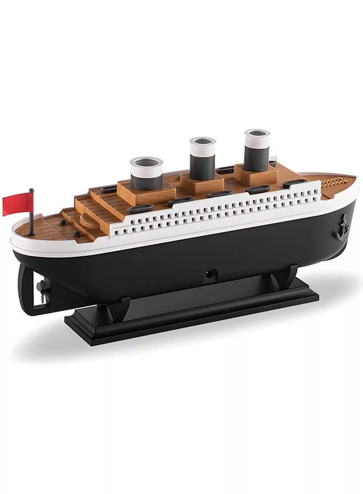 Titanic Ship Humidifier & Aromatherapy Diffuser, Ultrasonic Cool Mist Diffuser with Remote Control, Multi-Color LED Lights, Dual Mist Modes, Elegant Black Design for Home & Office (250ml)-7-7