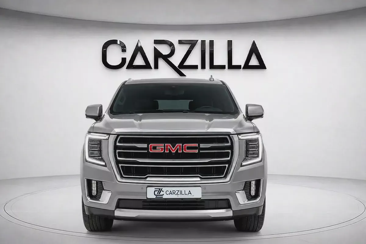 GMC Yukon SLT 5.3 V8 2021 l Panoramic Roof l AED 1,958 / Monthly-1-1