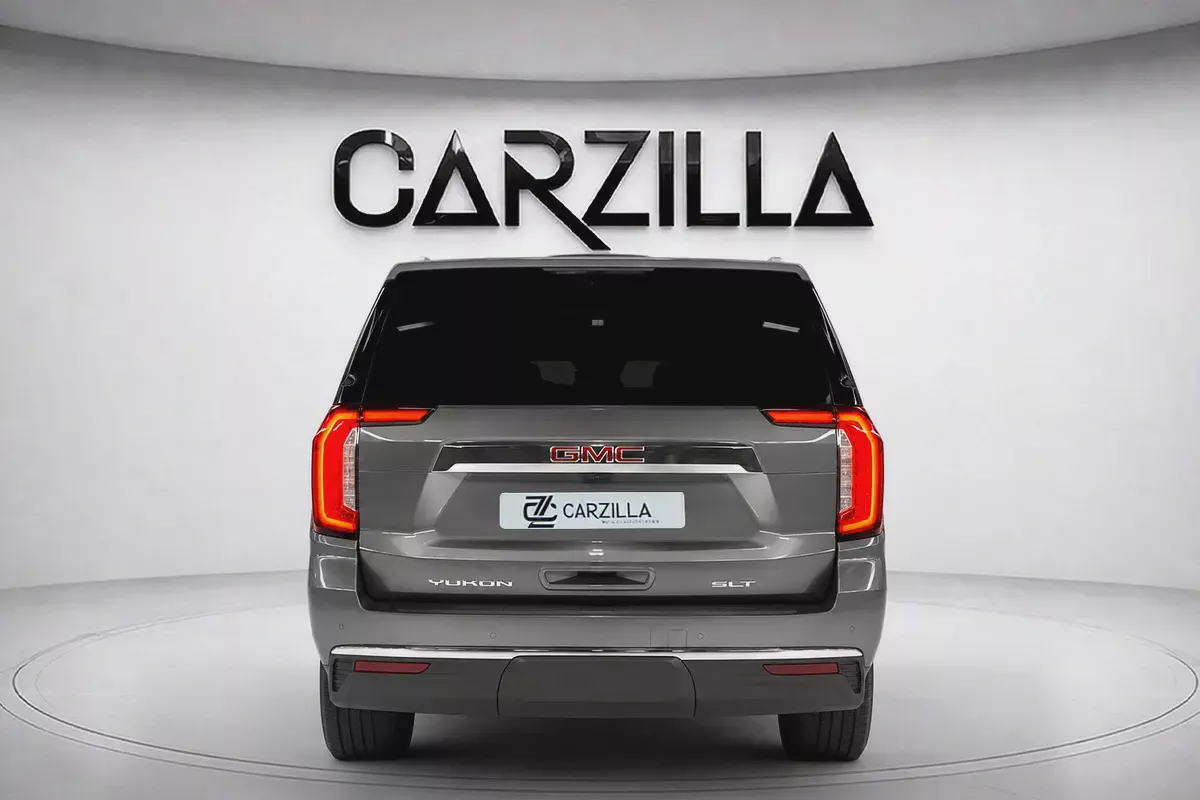 GMC Yukon SLT 5.3 V8 2021 l Panoramic Roof l AED 1,958 / Monthly-2-2