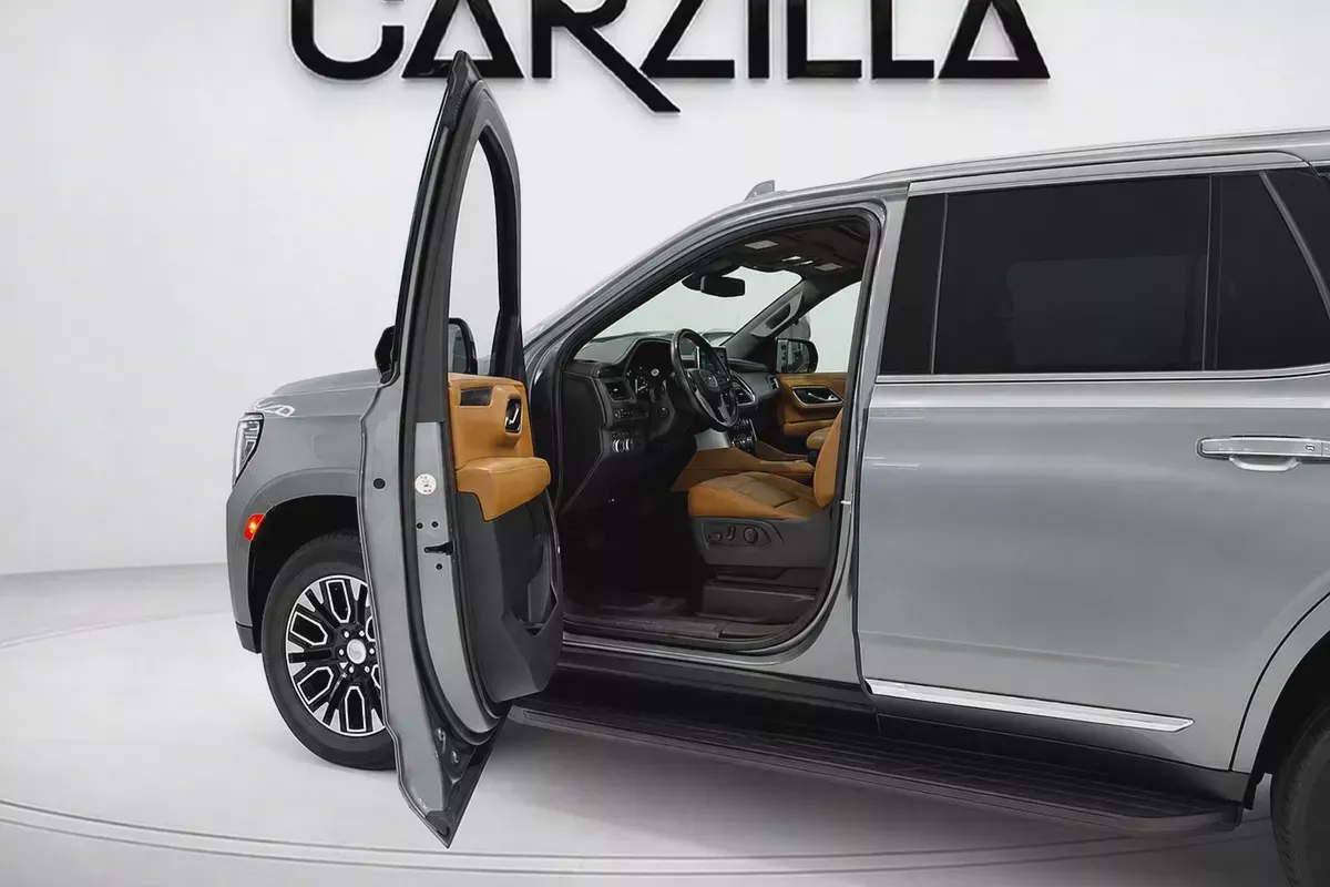 GMC Yukon SLT 5.3 V8 2021 l Panoramic Roof l AED 1,958 / Monthly-4-4