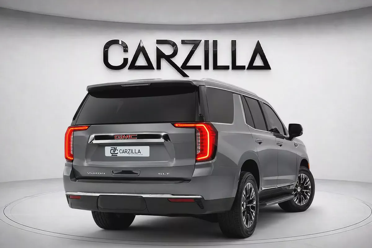 GMC Yukon SLT 5.3 V8 2021 l Panoramic Roof l AED 1,958 / Monthly-6-6