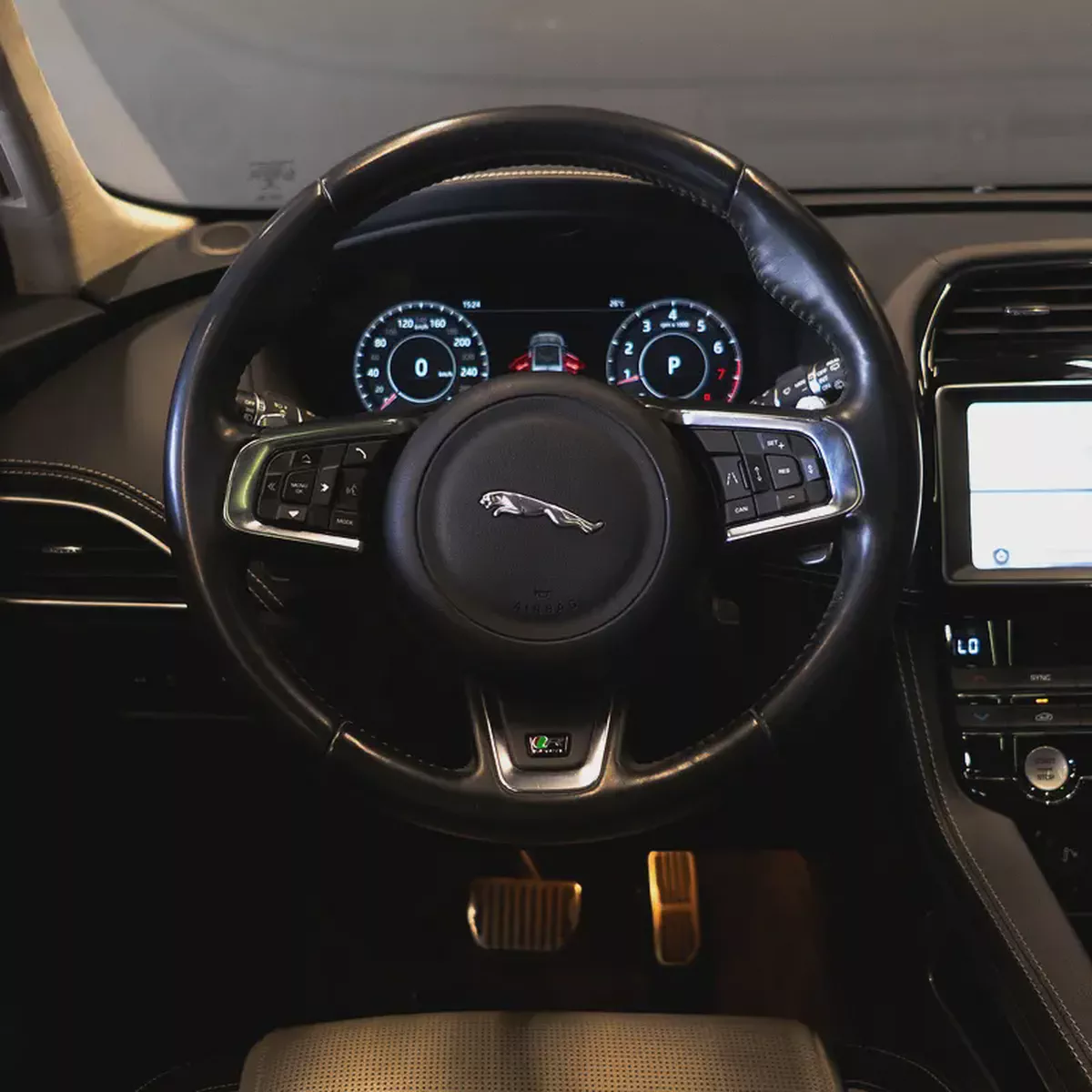 AED 1,436 p.m • 0% Downpayment • Jaguar F-Pace R-Sport • 1 Year Warranty-12-12