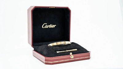 CARTIER LOVE bracelet, classic model - the LOVE bracelet is a jewelry design icon-3
