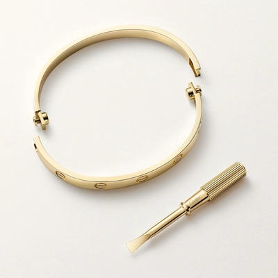 CARTIER LOVE bracelet, classic model - the LOVE bracelet is a jewelry design icon-1