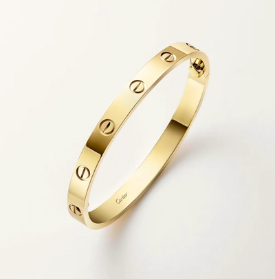 CARTIER LOVE bracelet, classic model - the LOVE bracelet is a jewelry design icon-4