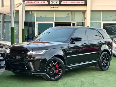 RANGE ROVER SPORT SVR GCC 2018 ORIGINAL PAINT PERFECT CONDITION-0