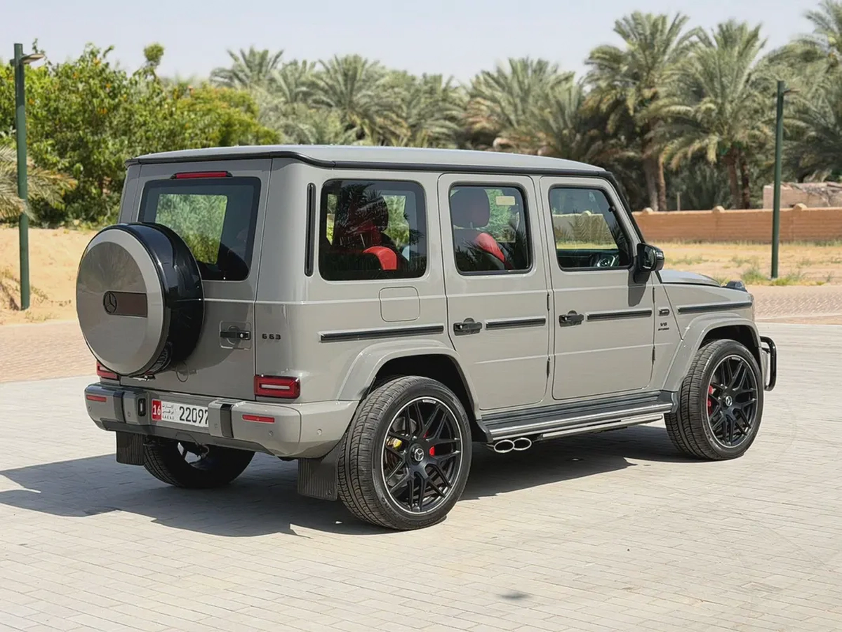 Mercedes-Benz G-Class G 63 AMG | GCC 2023 مرسيدس جي 63 موديل ٢٠٢٣ خليجية تحت الضمان-3-3