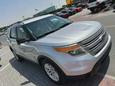 ford Explorer 2013 silver color GCC calen car-10