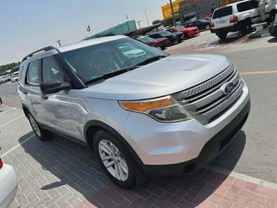 ford Explorer 2013 silver color GCC calen car-7