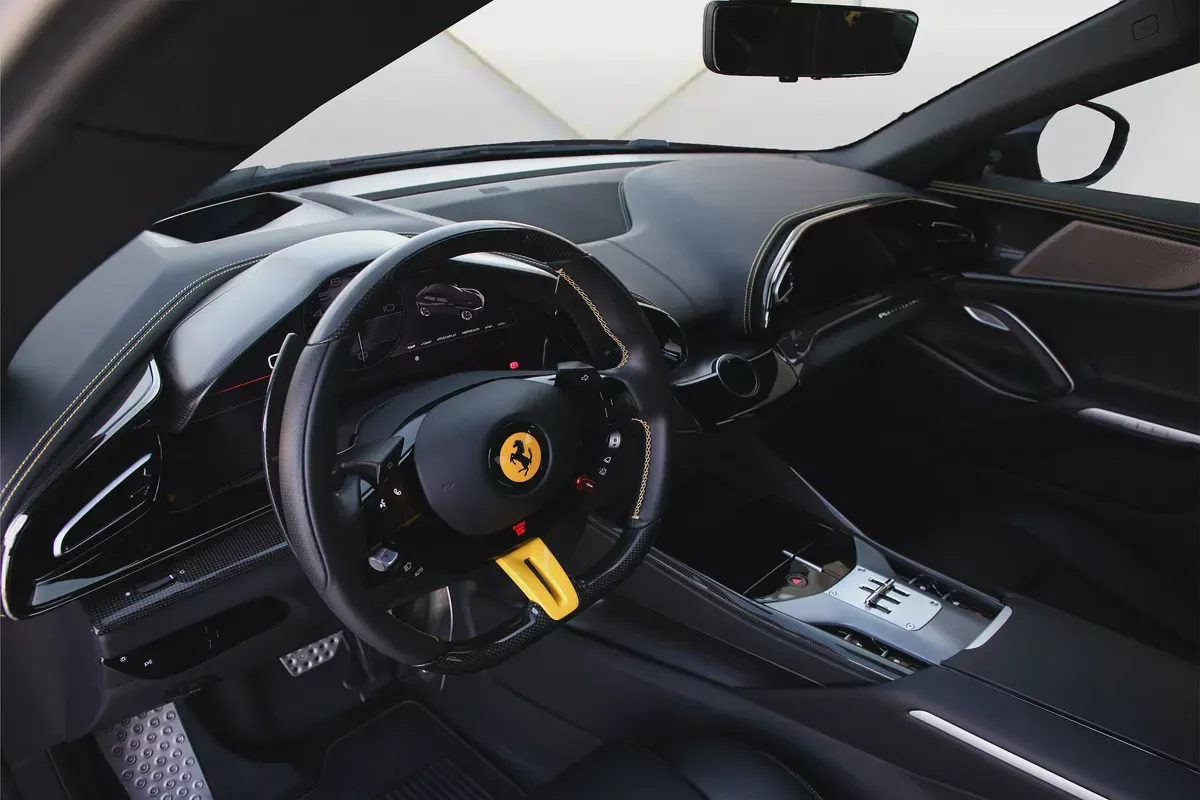 FERRARI PUROSANGUE 2024 - CARBON EDITION - FULLY LOADED - SERVICE CONTRACT -AMAZING CONDITION-7-7
