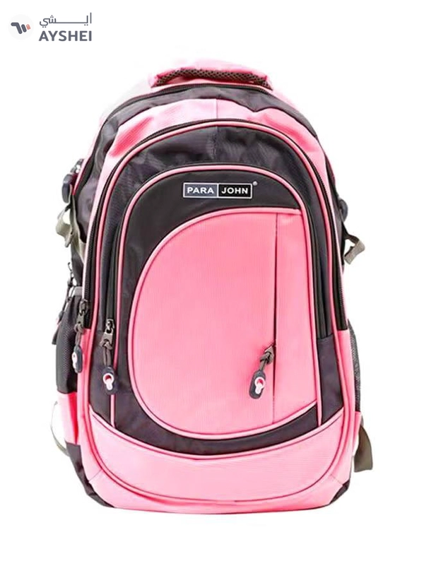 PARAJOHN Nylon School Bag 24-Inch Pink