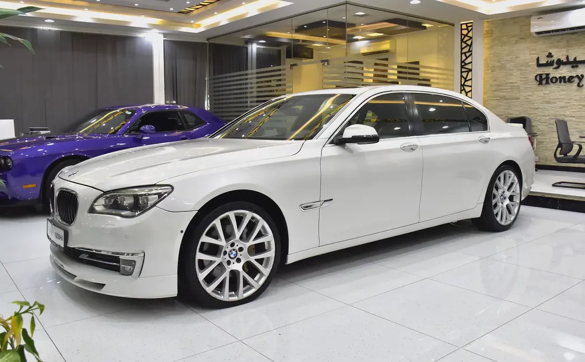 EXCELLENT DEAL for our BMW 730Li ( 2015 Model ) in White Color GCC Specs-1-1