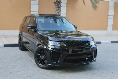 Range Rover Sport -2020-142000KM-GCC SPECS-EXCELLENT CONDITION SVR KIT at agency fix-0