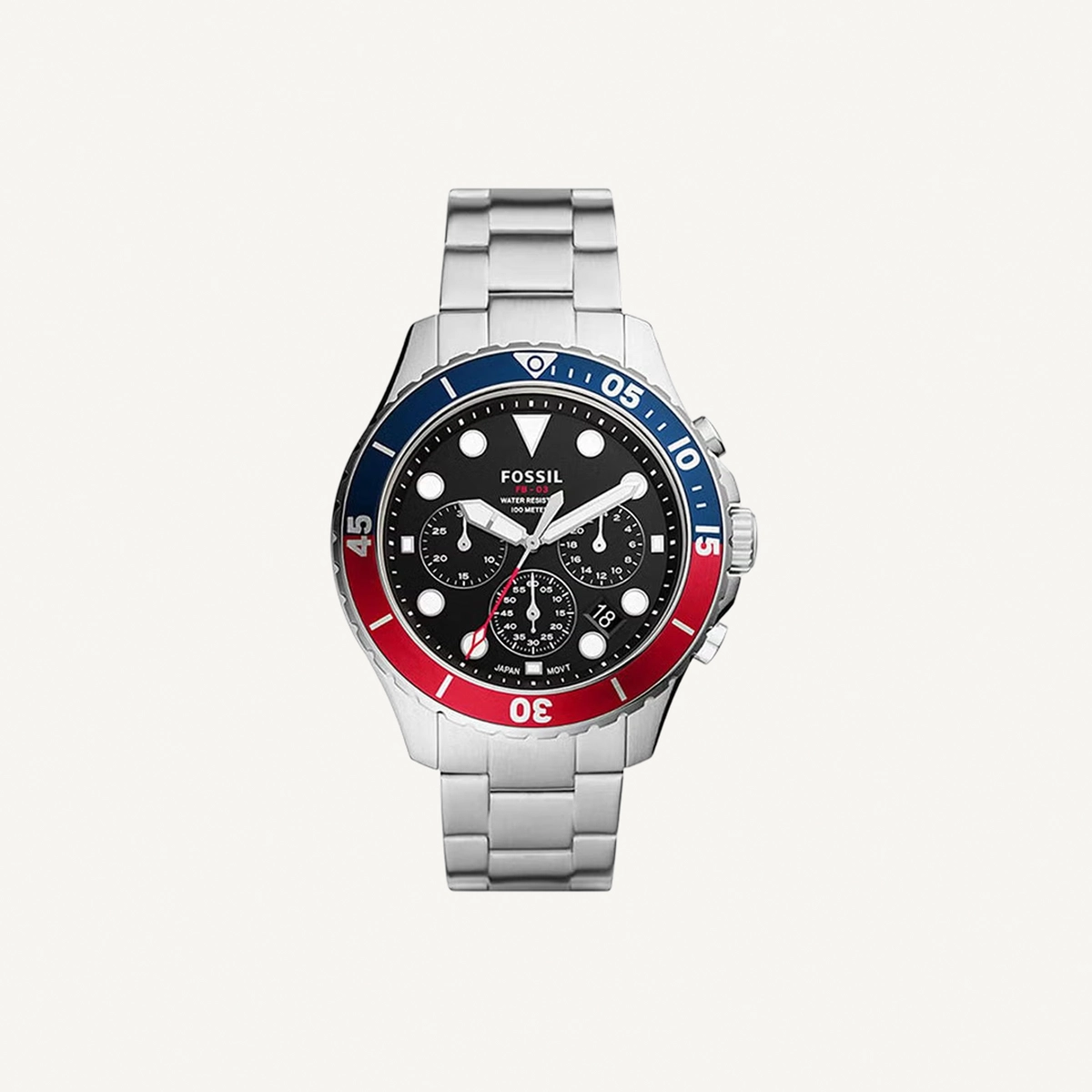 Fossil Men's Water-Resistant Chronograph Watch-0-0