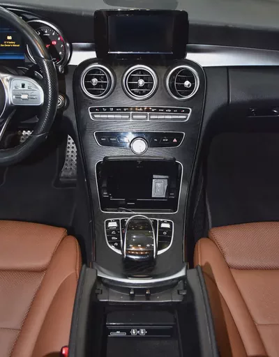 AED 1,765 EMi at 0% DP | Mercedes Benz C200 ( 2019 Model ) in White Color GCC Specs-14