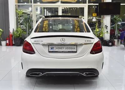 AED 1,765 EMi at 0% DP | Mercedes Benz C200 ( 2019 Model ) in White Color GCC Specs-4