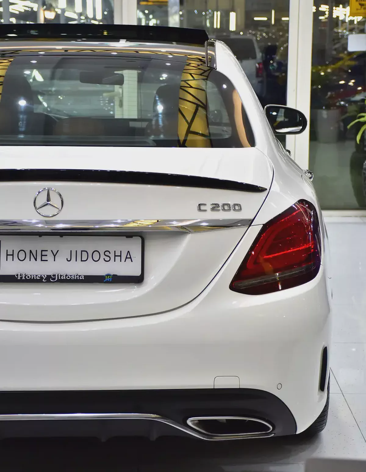 AED 1,765 EMi at 0% DP | Mercedes Benz C200 ( 2019 Model ) in White Color GCC Specs-8-8