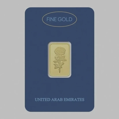 Dubai Gold 10 Grams Pure 999.9 Fine Gold Bar-0