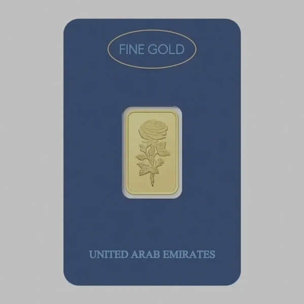Dubai Gold 10 Grams Pure 999.9 Fine Gold Bar