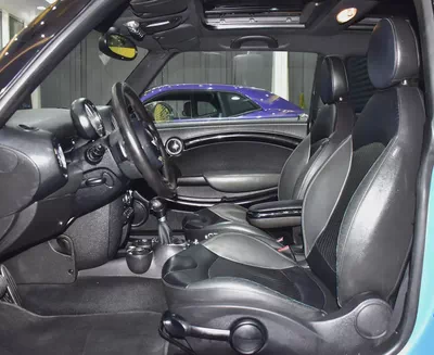 EXCELLENT DEAL for our Mini Cooper S ( 2013 Model ) in Blue Color GCC Specs-9