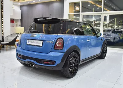EXCELLENT DEAL for our Mini Cooper S ( 2013 Model ) in Blue Color GCC Specs-5