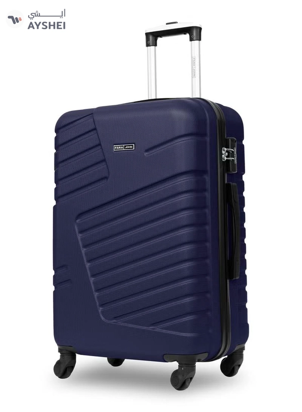 PARAJOHN Prime 3-Piece ABS Hardshell Spinner Luggage Set | Lightweight 20/24/28 Inch Travel Trolley Suitcase – Navy