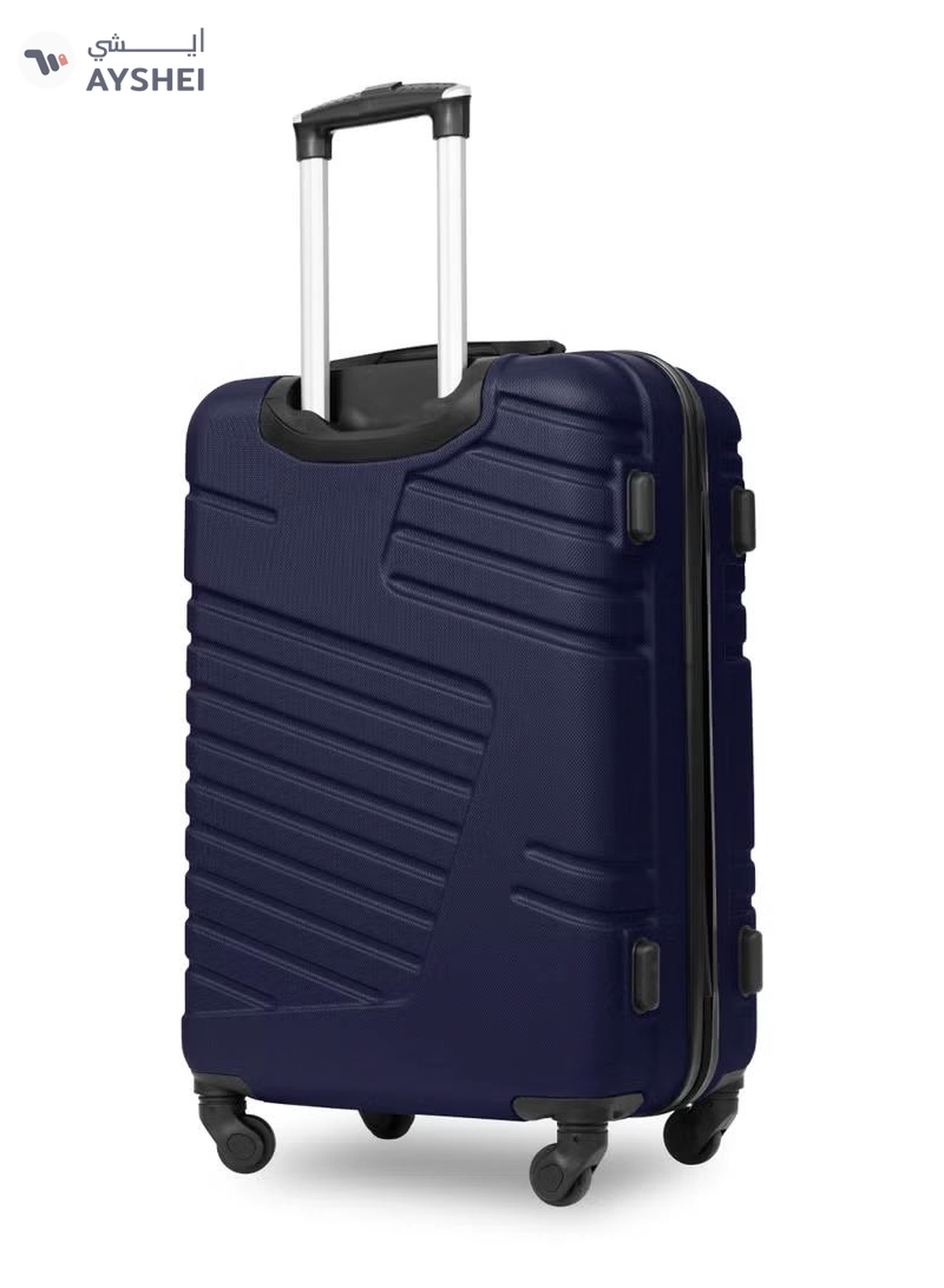 PARAJOHN Prime 3-Piece ABS Hardshell Spinner Luggage Set | Lightweight 20/24/28 Inch Travel Trolley Suitcase – Navy-1-1