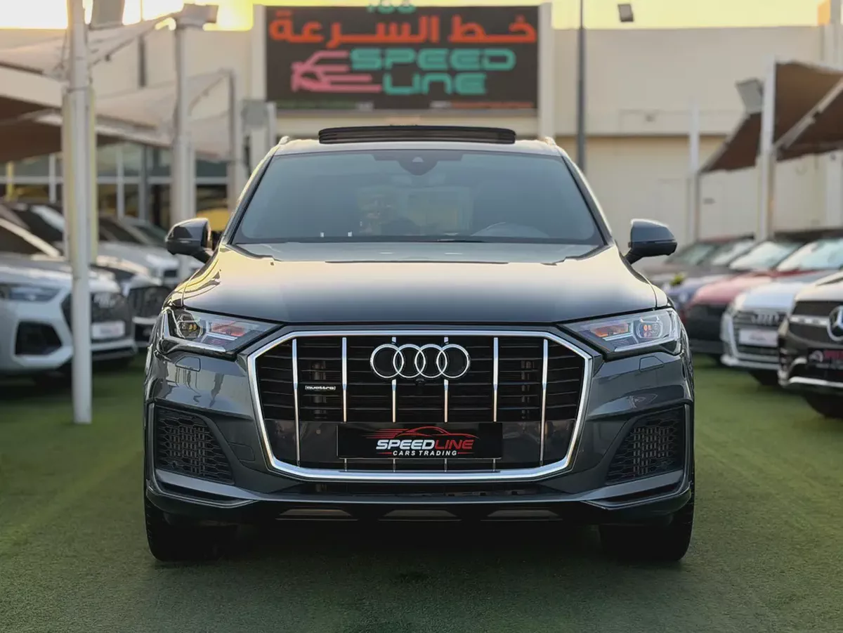 Audi Q7 55 TFSI quattro S line 2022 GCC Specs Free Paint