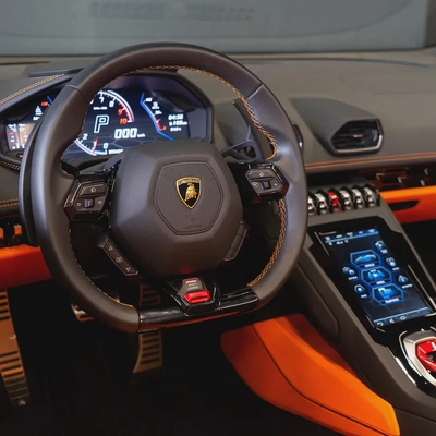 AED 18,207 P.M • 0% Downpayment • Lamborghini Huracan EVO Spyder • 1 Year Warranty-12