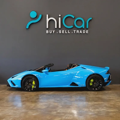 AED 18,207 P.M • 0% Downpayment • Lamborghini Huracan EVO Spyder • 1 Year Warranty-2