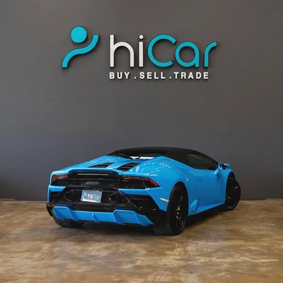 AED 18,207 P.M • 0% Downpayment • Lamborghini Huracan EVO Spyder • 1 Year Warranty-3