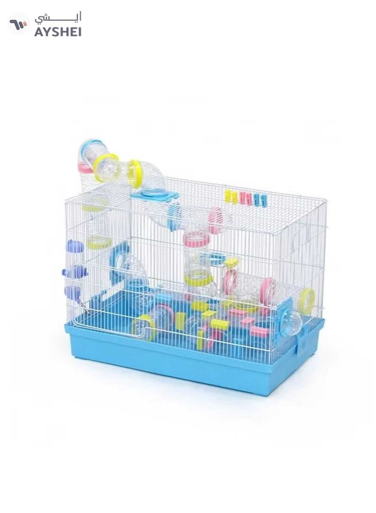  DAYANG Hamster Cage (MO600) - 51 x 31.5 x 37.5cm-Assorted Colors