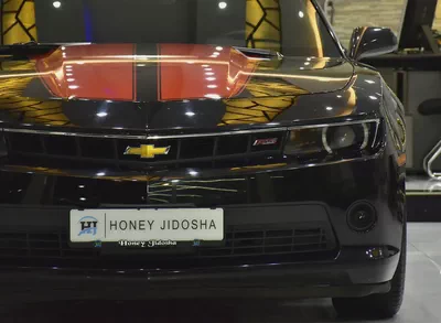 EXCELLENT DEAL for our Chevrolet Camaro RS ( 2014 Model ) in Black Color GCC Specs-3
