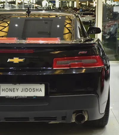 EXCELLENT DEAL for our Chevrolet Camaro RS ( 2014 Model ) in Black Color GCC Specs-8