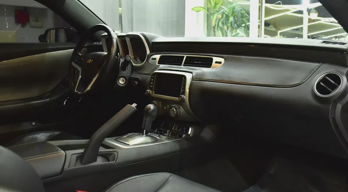 EXCELLENT DEAL for our Chevrolet Camaro RS ( 2014 Model ) in Black Color GCC Specs-11-11